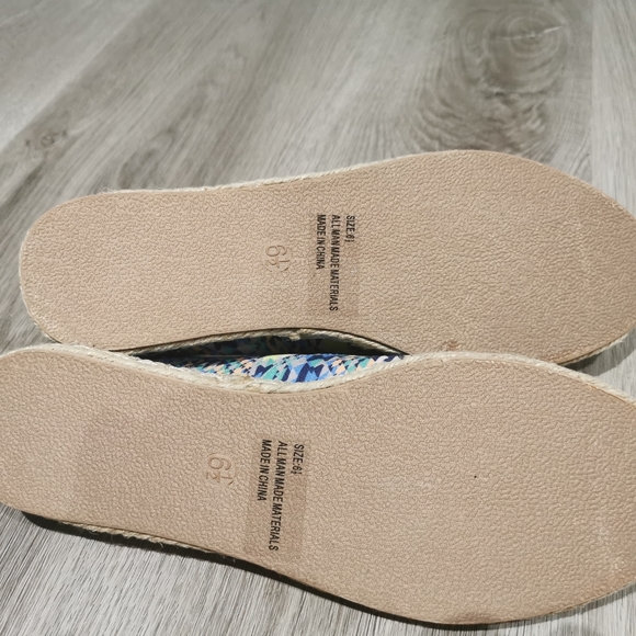 Modcloth multicolor cap toe lace up espadrilles - Picture 2 of 10